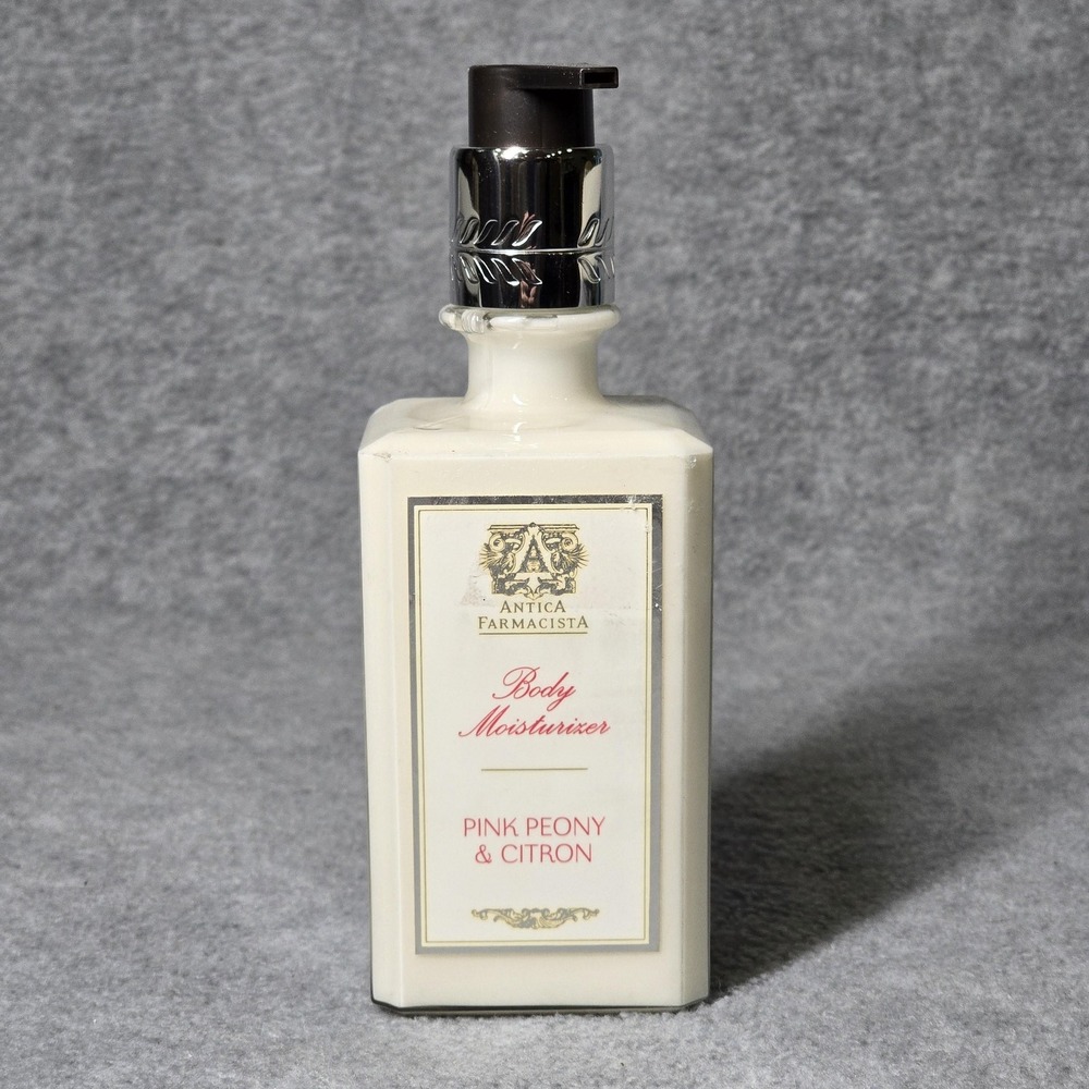 Antica Farmacista Pink Peony & Citron Body Moisturizer New Lotion Women Floral